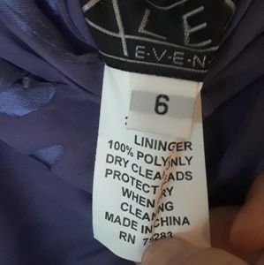 Beautiful sequin and beaded purple dress